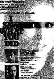 I Saw What You Did dvd